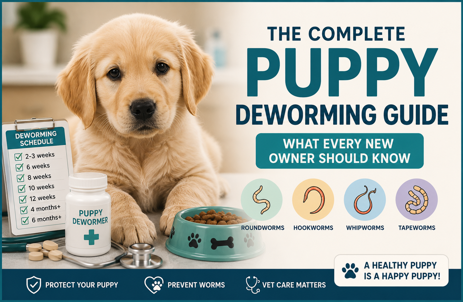 The Complete Puppy Deworming Guide: What Every New Owner Should Know